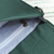 Bolso de hombro de algodón con detalles de cuero, 'Honey Traveler' - Bolso de hombro de algodón con detalles de cuero y apliques en verde