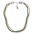 Aventurine and citrine beaded necklace, 'Lotus Mystique' - Aventurine Citrine and Cultured Pearl Beaded Necklace