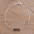 Smoky quartz and labradorite pendant bracelet, 'Magical Prism' - Smoky Quartz and Labradorite Bracelet from India