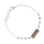 Smoky quartz and labradorite pendant bracelet, 'Magical Prism' - Smoky Quartz and Labradorite Bracelet from India (image 2d) thumbail
