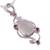 Ruby and moonstone pendant necklace, 'Moonlight Revel' - Moonstone and Ruby Sterling Silver Pendant Necklace (image 2d) thumbail