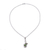 Peridot pendant necklace, 'Spring Beauty' - Composite Turquoise and Peridot Pendant Necklace from India (image 2c) thumbail