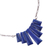 Lapis lazuli pendant necklace, 'Trendy Blue' - Lapis Lazuli Waterfall Pendant Necklace from India (image 2e) thumbail