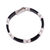 Onyx link bracelet, 'Artistic Vibe' - Onyx and Sterling Silver Link Bracelet from India (image 2d) thumbail