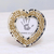 Glass mosaic photo frame, 'Alluring Heart' (3 in.) - 3 in. Handcrafted Glass Mosaic Heart Photo Frame from India thumbail