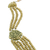 Ceramic beaded necklace, 'Golden Lakshmi' - Ceramic Beaded Necklace of Lakshmi Goddess of Prosperity (image 2c) thumbail