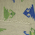 Dhurrie-Teppich aus Wolle, (4x6) - 4x6 Woll-Dhurrie-Teppich in Königsblau und Avocado