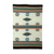 Wool dhurrie rug, 'Geometric Bubbles' (4x6) - 4x6 Striped Geometric Wool Dhurrie Rug from India