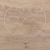 Rhodium plated peridot pendant necklace, 'Gleaming Flower' - Peridot and CZ Rhodium-Plated Sterling Silver Necklace (image 2b) thumbail