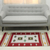Dhurrie-Teppich aus Wolle, „Crimson Elegance“ (3 x 5) – 3 x 5 Fuß handgewebter Dhurrie-Teppich aus purpurroter Wolle aus Indien