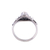 Blue topaz single-stone ring, 'Morning Luxury' - Blue Topaz and Sterling Silver Single Stone Ring from India (image 2e) thumbail