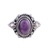 Amethyst cocktail ring, 'Radiant Royalty' - Handcrafted Amethyst and Sterling Silver Cocktail Ring (image 2d) thumbail