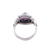 Amethyst cocktail ring, 'Radiant Royalty' - Handcrafted Amethyst and Sterling Silver Cocktail Ring (image 2e) thumbail