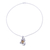 Citrine pendant necklace, 'Sunny Vines' - Rhodium Plated Citrine Pendant Necklace from India (image 2a) thumbail