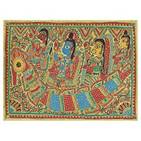 Primary Or Jewel Colors Madhubani Paintings