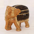Holzskulptur, 'Elefantenpracht'. - Handgeschnitzte Kadam-Holzskulptur eines Elefanten aus Indien