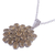 Citrine pendant necklace, 'Sunny Brilliance' - Twenty-Two Carat Citrine Pendant Necklace with Rhodium (image 2d) thumbail