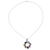 Multi-gemstone pendant necklace, 'Joyful Colors' - Multi-Gemstone Pendant Necklace on Cable Chain