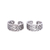 Sterling silver toe rings, 'Alluring Vines' (pair) - Artisan Crafted Sterling Silver Toe Rings (Pair) from India thumbail