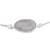 Prasiolite pendant bracelet, 'Trendy Egg' - Prasiolite and Sterling Silver Pendant Bracelet from India (image 2e) thumbail