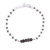 Smoky quartz link bracelet, 'Luminous Brown' - Handcrafted Smoky Quartz and Sterling Silver Link Bracelet (image 2d) thumbail