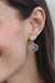 Iolite dangle earrings, 'Idyllic Love' - Natural Iolite and Silver Dangle Earrings from India