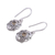 Citrine dangle earrings, 'Sunny Swirls' - Openwork Citrine and Silver Dangle Earrings from India (image 2e) thumbail