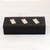 Wood inlay domino set with box, 'Afternoon Leisure' - Domino Set with Handcrafted Wood Storage Box from India