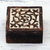 Caja decorativa de madera - Caja decorativa de madera de mango cuadrada hecha a mano de la India