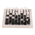 Marble chess set, 'Royal Leisure' - Handcrafted Black and White Marble Chess Set from India (image 2b) thumbail