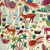 Chain-stitched wool area rug, 'The Jungle World I' (5x8) - Chain-Stitched Animal-Themed Wool Area Rug (5x8) from India (image 2b) thumbail