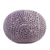Soapstone sculpture, 'Delightful Egg' - Handcrafted Jali Soapstone Egg Sculpture from India (image 2a) thumbail