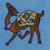 Ceramic coat rack, 'Prancing Camels' - Ceramic Coat Rack Painted with Camel Motifs from India (image 2b) thumbail