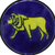 Ceramic coat rack, 'Lion's Roar' - Ceramic Coat Rack Painted with Lion Motifs from India (image 2b) thumbail