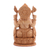 Wood sculpture, 'Divine Lord Ganesha' - Hand Carved Lord Ganesha Sculpture from India (image 2c) thumbail