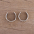 Sterling silver toe rings, 'Curvy Swirls' - Swirling Sterling Silver Toe Rings from India (image 2b) thumbail