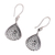 Sterling silver dangle earrings, 'Web of Desire' - Web-Like Sterling Silver Dangle Earrings from India (image 2c) thumbail