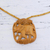 Wood pendant necklace, 'Forest Elephant' - Elephant Wood Pendant Necklace Hand Carved in India (image 2) thumbail
