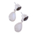 Rainbow moonstone and labradorite dangle earrings, 'Misty Alliance' - Rainbow Moonstone and Labradorite 23 Ct Earrings (image 2d) thumbail