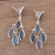 Labradorite chandelier earrings, 'Misty Marquise' - Stunning Ten Carat Labradorite Chandelier Earrings (image 2b) thumbail