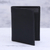 Leather card holder wallet, 'Reliable Black' - Leather Card Holder Wallet in Black and Grey (image 2) thumbail
