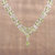Peridot pendant necklace, 'Evening in Delhi' - Peridot Pendant Necklace with 17 Carats of Gemstones (image 2) thumbail
