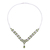 Peridot pendant necklace, 'Evening in Delhi' - Peridot Pendant Necklace with 17 Carats of Gemstones (image 2c) thumbail