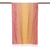 Mantón de seda - Mantón de seda amarillo y naranja tejido a mano de la India