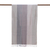 Silk shawl, 'Peaceful Harmony' - 100% Silk Neutral Striped Shawl with Fringe from India