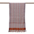 Silk shawl, 'Harvest Fusion' - Handwoven Striped 100% Silk Shawl from India