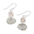 Prasiolite and citrine dangle earrings, 'Regal Air' - Faceted Prasiolite and Citrine Earrings from India (image 2c) thumbail