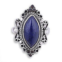 Featured review for Lapis lazuli cocktail ring, Infinity Eye