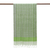 Silk shawl, 'Green Fusion' - Green and White Woven Silk Shawl Wrap from India (image 2b) thumbail