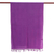 Wool shawl, 'Amethyst Fascination' - Artisan Crafted Soft Purple Woven Wool Shawl with Fringe (image 2d) thumbail